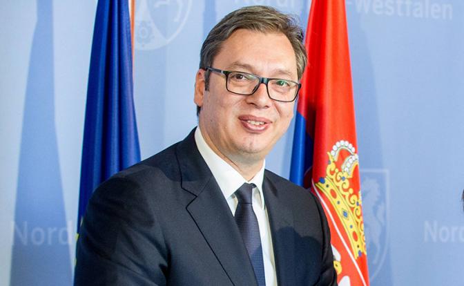 На фото: президент Сербии Александр Вучич