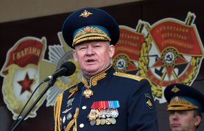 На фото: командующий Воздушно-десантными войсками генерал-полковник Андрей Сердюков , 2020