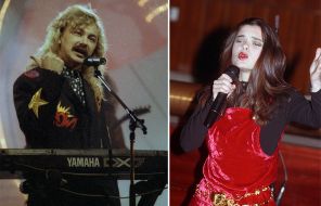 На фото: омпозитор и певец Игорь Николаев 1993 год, певица Наталья Королева, 1994 год
